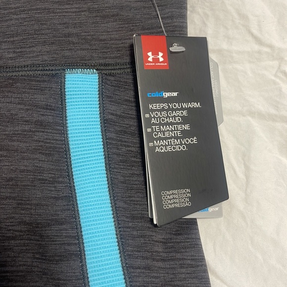 New with Tags, Under Armour Grey leggings, size medium. - Picture 3 of 6